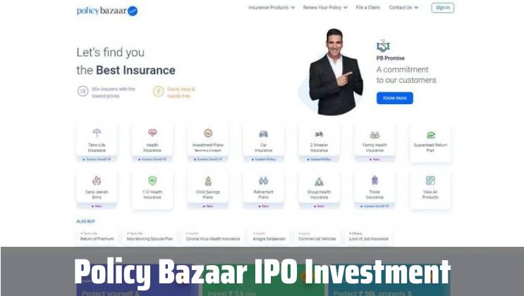Policy Bazaar IPO Investment