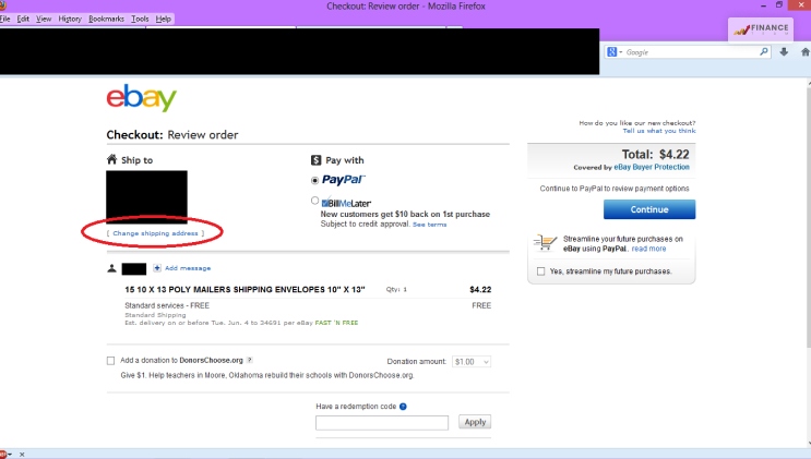 How To Change Shipping Address On Ebay Finance Team