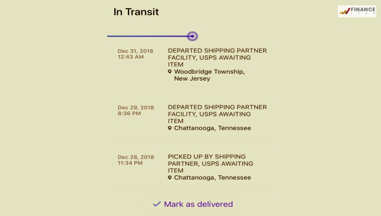 How Long Will It Take To Deliver My Item If “Departed Shipping Partner Facility USPS Awaiting Item” Is Shown?