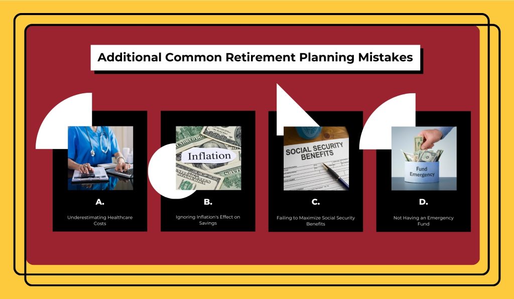 Additional Common Retirement Planning Mistakes