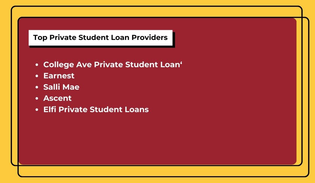 Top Private Student Loan Providers