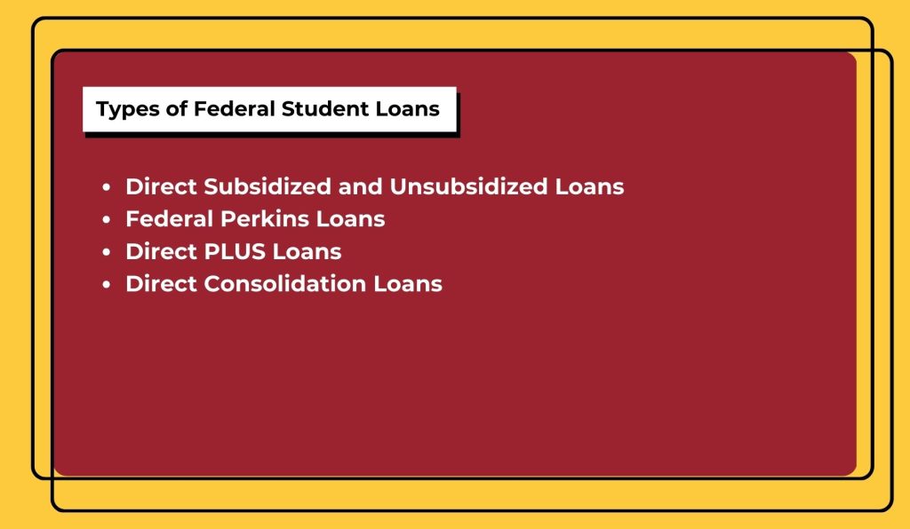 Types of Federal Student Loans