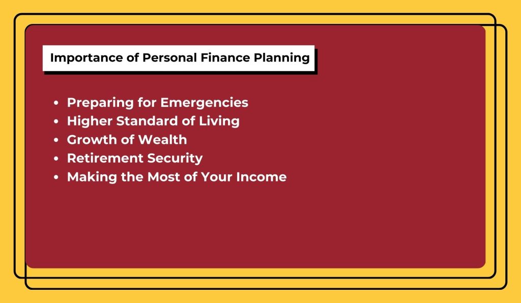 Importance of Personal Finance Planning